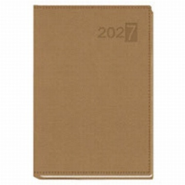 AGENDA ANUAL MYRGA 2027 ENCUADERNADA ZAHARA DIA PAGINA 17X24 CMS.MONOCOLOR (4131) - AGEND.MYRGA DPG 17*24 ZAHARA MONOCOLOR