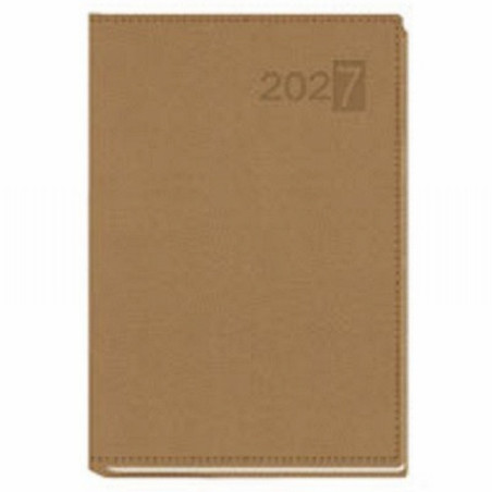 AGENDA ANUAL MYRGA 2027 ENCUADERNADA ZAHARA DIA PAGINA 17X24 CMS.MONOCOLOR (4131) - AGEND.MYRGA DPG 17*24 ZAHARA MONOCOLOR