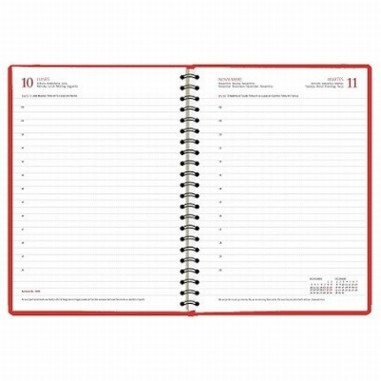 AGENDA ANUAL MYRGA 2027 ESPIRAL DUEÑAS 24 X 16,5 CM. DIA PAGINA (3901) - AGEND.ESPIRAL 1/4 DPG 17*24 MYRGA