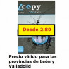 PAPEL FOTOCOPIADORA ZCOPY DIN A4 80 GRAMOS/M2 ETIQUETA ECOLABEL ESTANDAR 500 HOJAS. -PRECIOS VALIDOS HASTA 31 DE DICIEMBRE-