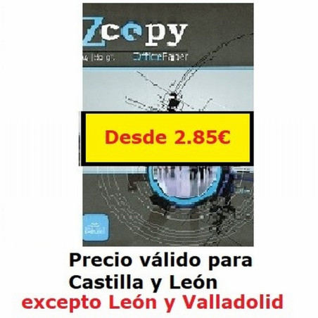 PAPEL FOTOCOPIADORA ZCOPY DIN A4 80 GRAMOS/M2 ETIQUETA ECOLABEL ESTANDAR 500 HOJAS. -PRECIOS VALIDOS HASTA 31 DE DICIEMBRE-