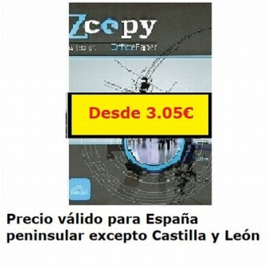 PAPEL FOTOCOPIADORA ZCOPY DIN A4 80 GRAMOS/M2 ETIQUETA ECOLABEL ESTANDAR 500 HOJAS. -PRECIOS VALIDOS HASTA 31 DE DICIEMBRE-