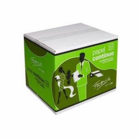 PAPEL CONTINUO 240X11 PAUTADO FABRISA 1 TREPADO CAJA DE 2500 HOJAS (16191) - PAP.C.240*11´1H.PIJ.CJ2500