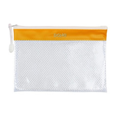 BOLSA DOHE PVC 430 MICRAS CIERRE CREMALLERA DIN A5 APAISADO AZUL (91223) - BOLSA CREMALLERA PP.A5 DOHE 2