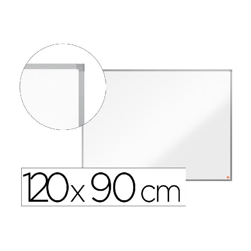 PIZARRA BLANCA MAGNETICA NOBO ESSENCE ACERO LACADO 900X1200 MM (1905211) - PIZARRA MAGNET.BL.90*120 ALUM.ACCO