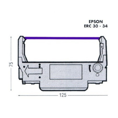 2929DN EPSON ERC30/34/38 NG. C43S015374