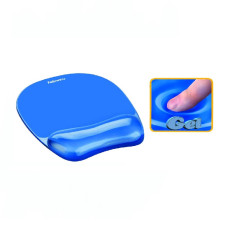 ALFOMBRILLA PARA RATON FELLOWES AZUL CON REPOSAMUÑECA DE GEL (9114120) - ALFOMBRA RATON REPOSAM.GEL 91141 FELLOWE