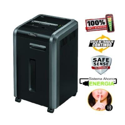 DESTRUCTORA DE DOCUMENTOS FELLOWES 225CI CICLO DE TRABAJO...