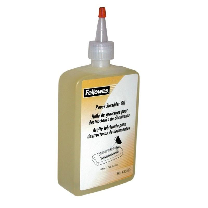 ACEITE LUBRICANTE FELLOWES PARA DESTRUCTORA DE DOCUMENTOS BOTE DE 355 ML (35250) - ACEITE DESTRUCTORA 355ml.