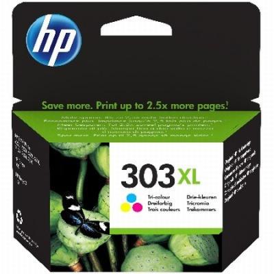 CARTUCHO ORIGINAL HP INK-JET 303XL TRICOLOR  PARA HP ENVY...